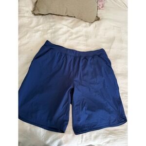 Lands' End 22W Women's Swim Shorts Navy Board Shorts Mesh Lined‎ Plus Size